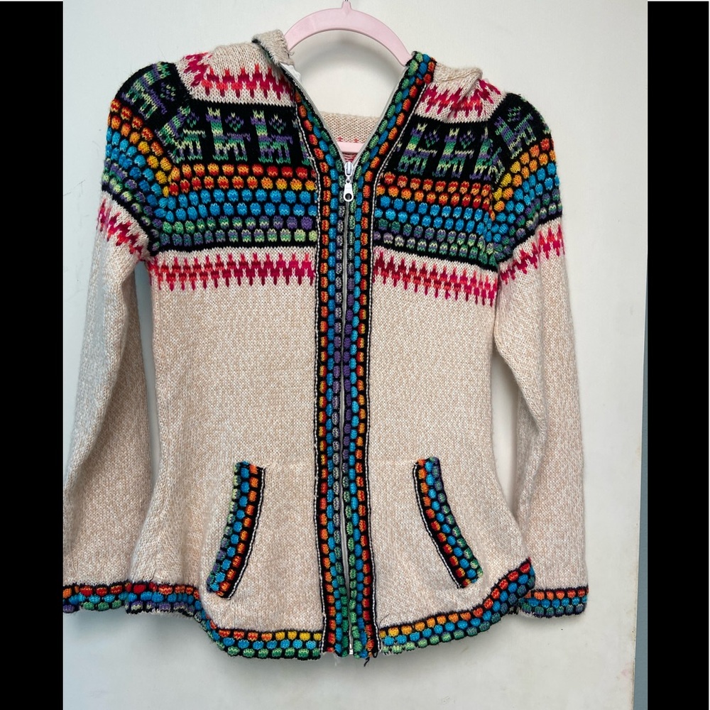 Handmade sweater from Mexico